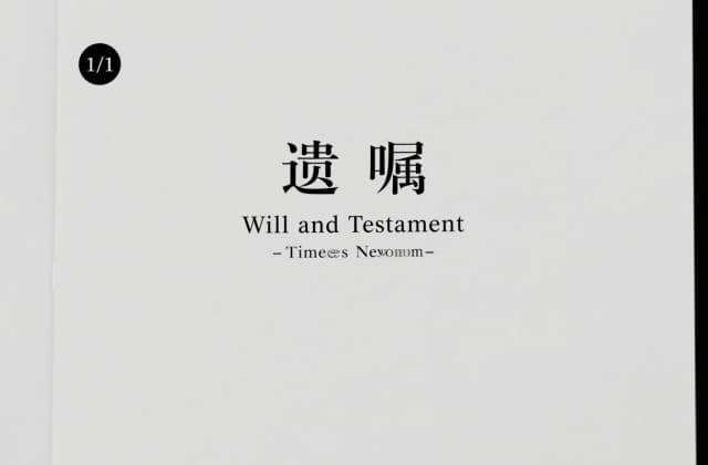遗嘱的正确书写​格式：2025年法律规范与实务操作全解析