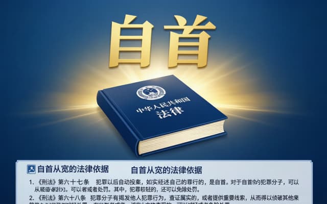 自首是什么意思？一般自首+准自首认定标准与从宽幅度一次讲清