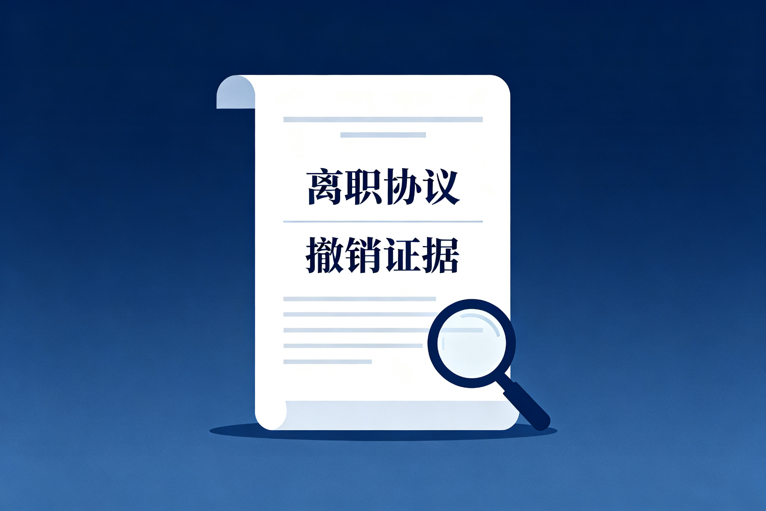被胁迫签的离职协议能撤销吗？需要哪些证据｜需要哪些证据清单