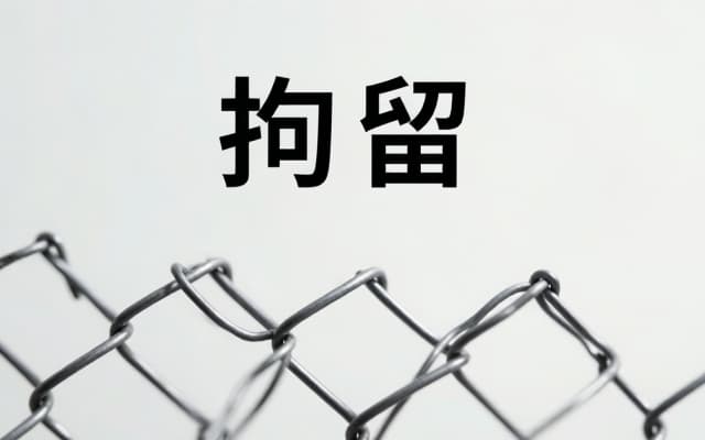 拘留有哪几种 | 拘留概念与种类科普