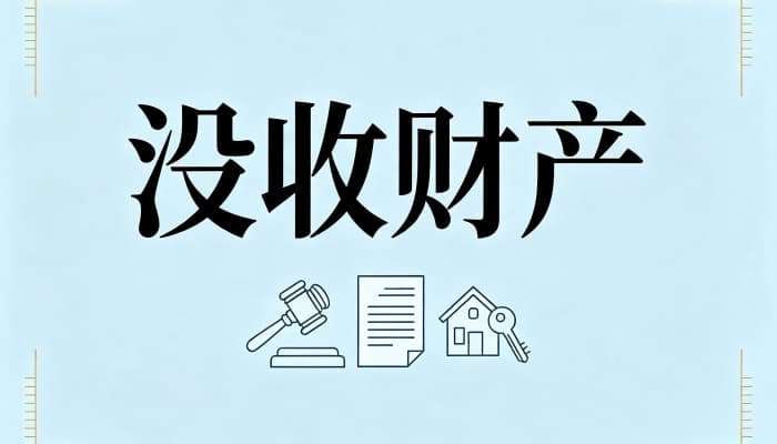 法院没收的财产怎么处理(没收后财物的去向)