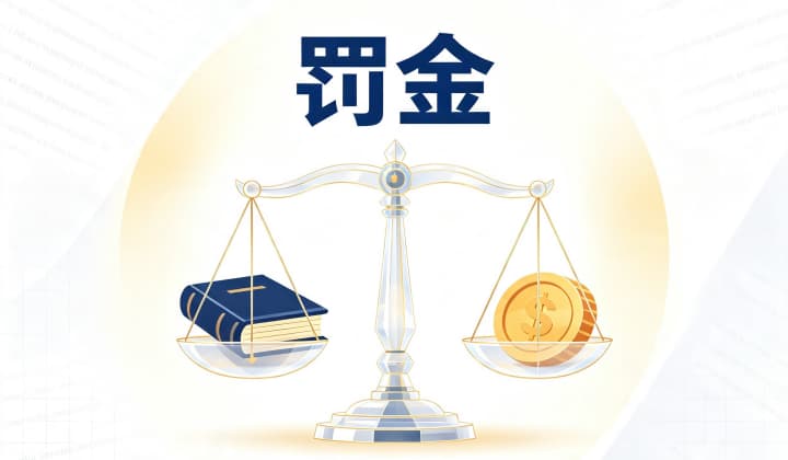 行政处罚罚金(2026):这个说法不严谨,行政处罚只有“罚款”