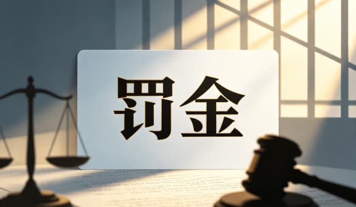 罚款罚金的区别(2026):从生活场景一眼分辨