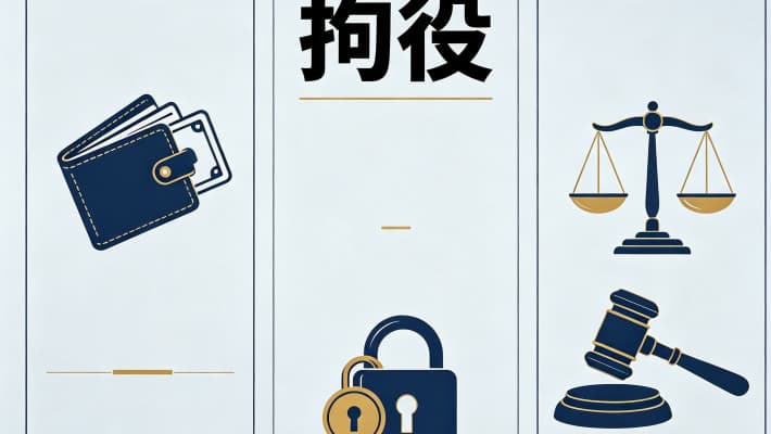 拘留和拘役的区别？拘役与行政拘留刑事拘留的核心区别（2026）