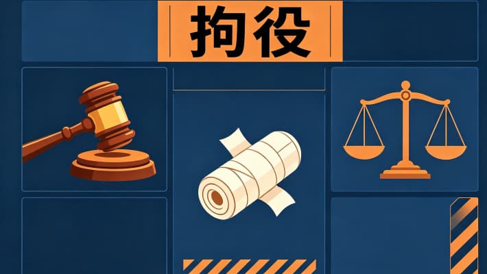 拘役或管制是什么意思？拘役与管制的区别及刑罚定位（2026）