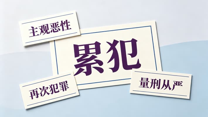 累犯的条件(累犯成立的前提条件总览)